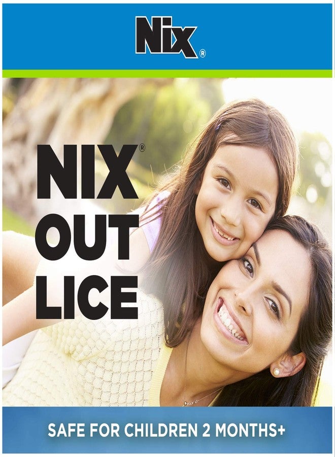 Nix Premium 2-Sided Metal Lice Removal Comb (Pack of 2) Blue - Image 5