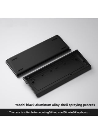 High Color Value H60 Shell Customized Keyboard Kit Fitting Wooting60HE MAD60 Magnetic Axis Keyboard Diy-Color:Compatible With Mad60-win60-60he-obsidian Black - pzsku/Z9B31FDB936C8617449E8Z/45/1746184416/d6ec2cdc-604d-4ea8-80ae-c9b07c921b5f