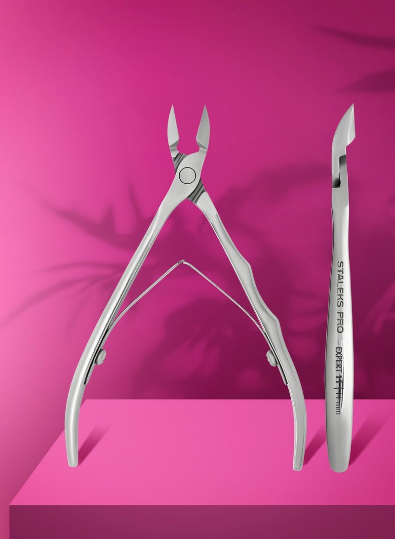 STALEKS PRO Professional Cuticle Nippers EXPERT 11 | 11 mm - Image 1