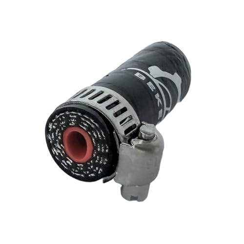 Bekelan 14 Inch 65mm ID Black High Temperature 4ply Reinforced Silicone Hose Cap With ClampFor Turbo Bypass ValveVacuumThrottle Body Water PortHeater CoreFix Leak - Image 3