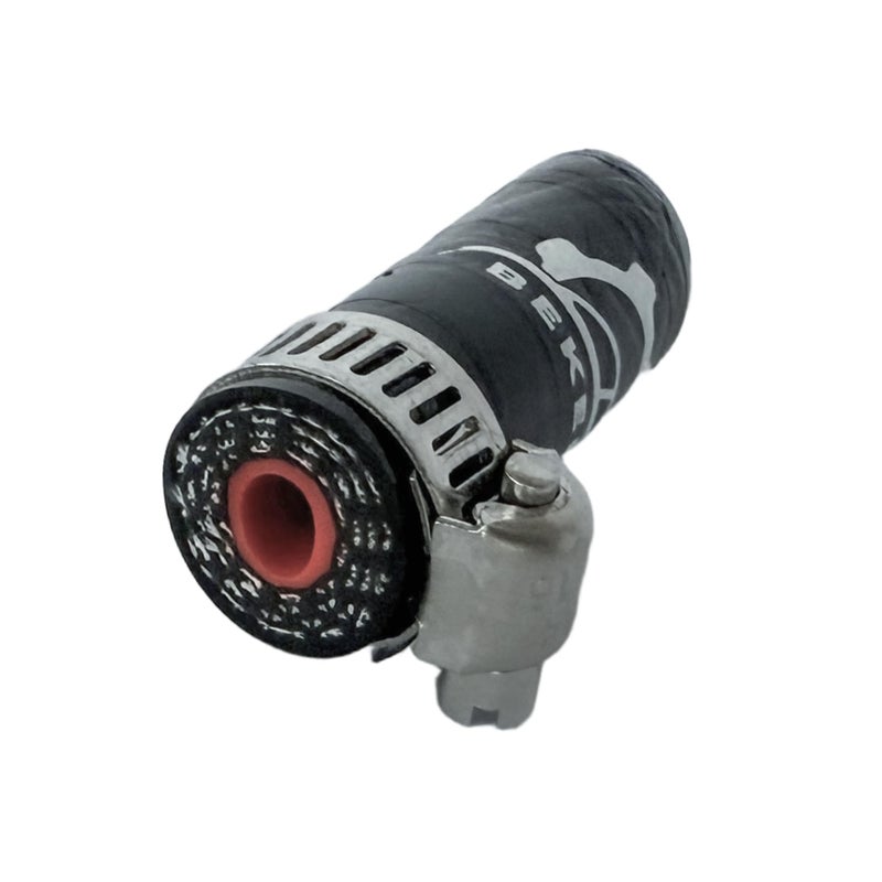 Bekelan 14 Inch 65mm ID Black High Temperature 4ply Reinforced Silicone Hose Cap With ClampFor Turbo Bypass ValveVacuumThrottle Body Water PortHeater CoreFix Leak - Image 4