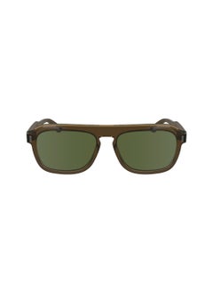 CALVIN KLEIN FULL RIM ACETATE MODIFIED RECTANGLE CALVIN KLEIN SUN CK24504S  5617 (200) BROWN  - Image 1