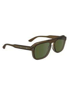 CALVIN KLEIN FULL RIM ACETATE MODIFIED RECTANGLE CALVIN KLEIN SUN CK24504S  5617 (200) BROWN  - Image 3