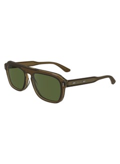 CALVIN KLEIN FULL RIM ACETATE MODIFIED RECTANGLE CALVIN KLEIN SUN CK24504S  5617 (200) BROWN  - Image 2
