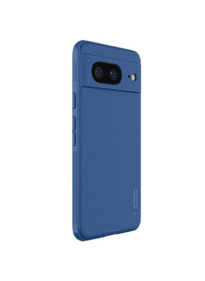 Generic - جراب Nillkin Super Frosted Shield Hard PC Matte مضاد للخدش والصدمات لهاتف Google Pixel 8 (أزرق) - Image 1