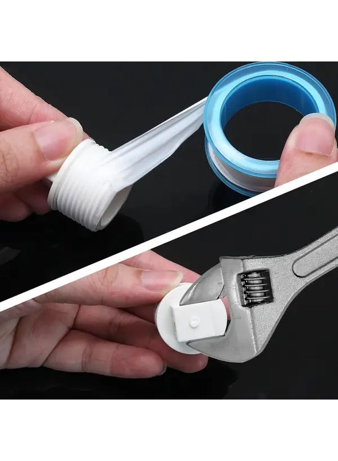 6pcs PVC Male Threaded Pipe End Caps White Plastic Plugs for Plumbing Water Lines - Image 3