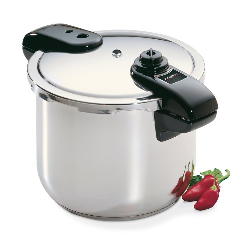 Presto! Presto 01370 8-Quart Stainless Steel Pressure Cooker - Image 2