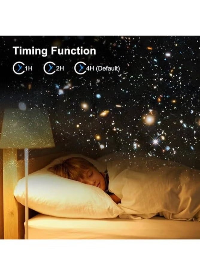 Gravity Planetarium Star Projector – Realistic Starry Sky & Solar System Constellation Night Light, Moon & Stars Projection for Kids & Adults – Home Theater, Bedroom, Living Room Decor (White) | STAR12IN1 - Image 3