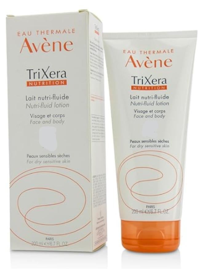 آفين لوشن TriXera Nutrition Nutri-Fluid للوجه والجسم للبشرة الجافة والحساسة - Image 2