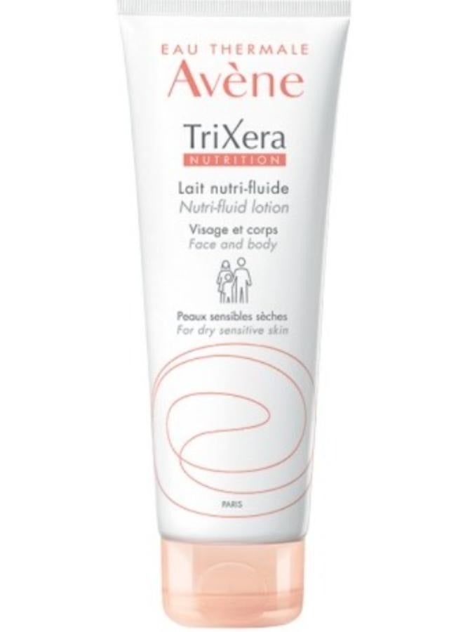 آفين لوشن TriXera Nutrition Nutri-Fluid للوجه والجسم للبشرة الجافة والحساسة - Image 1