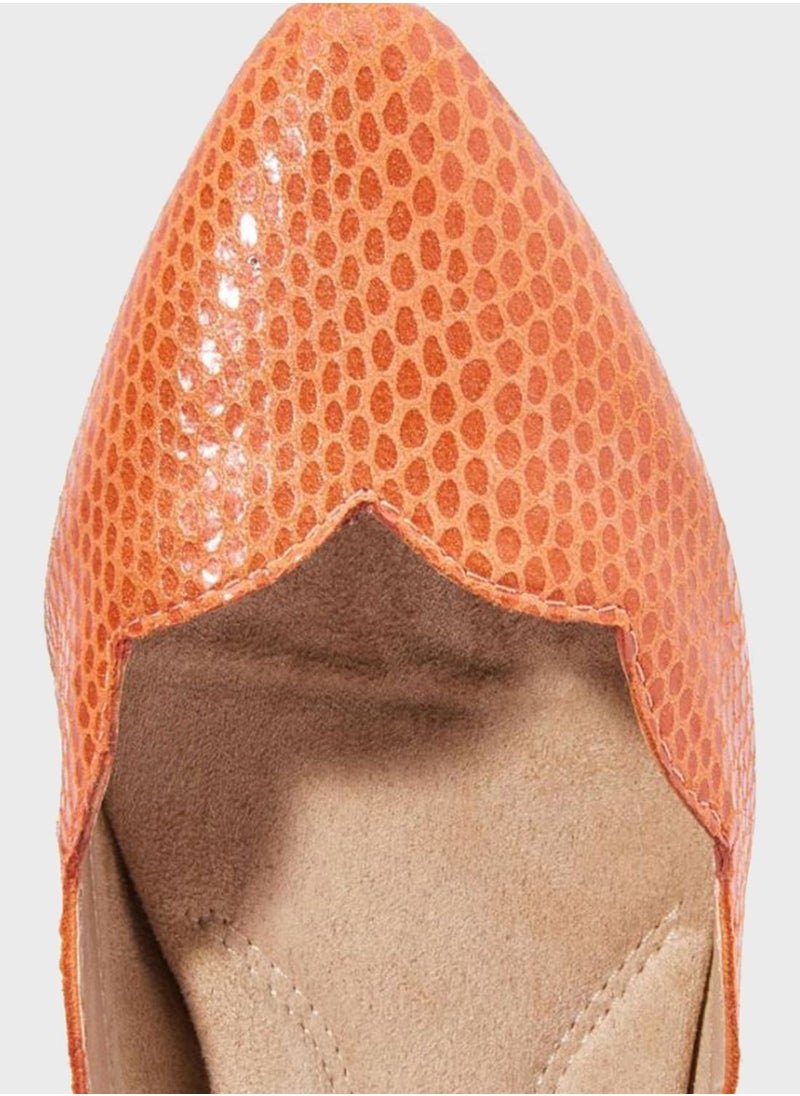 AEROSOLES Textured Detail Ballerinas  - Image 4