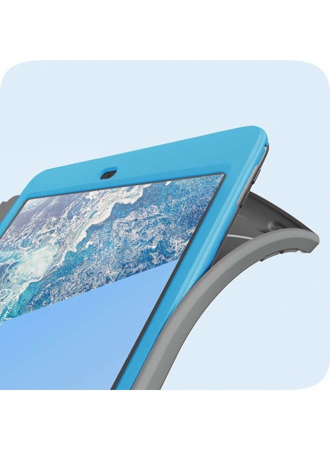 I-blason Cosmo Case for iPad 9th/8th/7th Generation, iPad 10.2 (2021/2020/2019), Full-Body Trifold with Built-in Screen Protector Protective Smart Cover with Auto Sleep/Wake & Pencil Holder (Blue) - Image 5