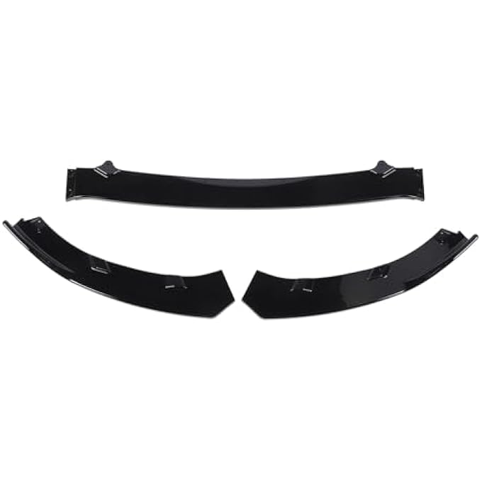 Cryfokt For Bumper Lipsplitter, Impact-resistant Aerodynamic Front Bumper Lip Body Kit Glossy Black For Mx-5 Miata Nd 2016 - Image 1