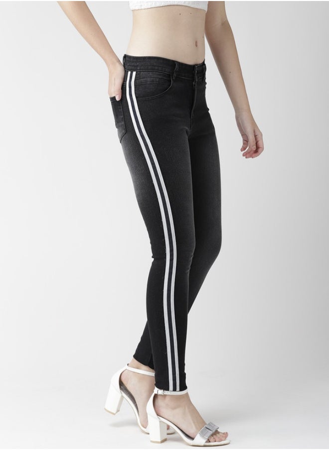 Hubberholme Black Jeans For Women 
