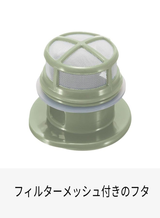 هاريو زجاجة شاي هاريو "ميزوداشي" البارد، 1000 مل، أخضر دخاني - Image 2