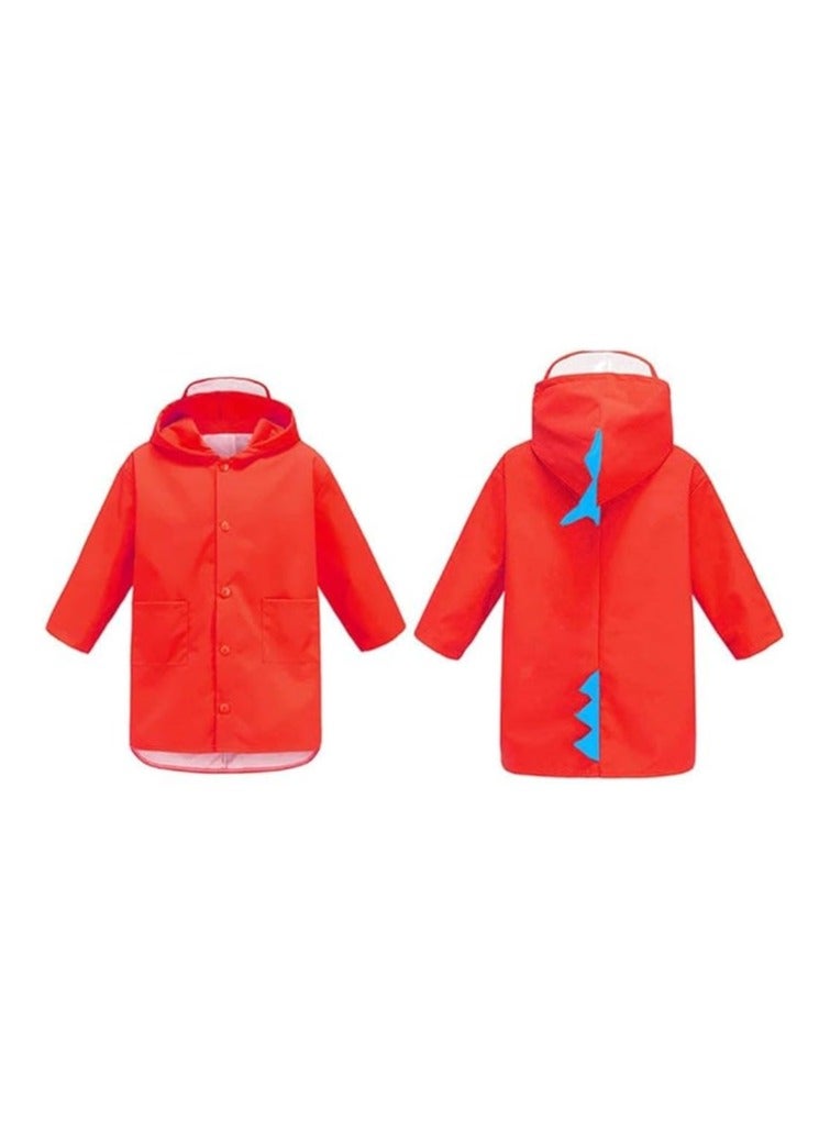 **معطف مطر للأطفال، معطف مطر كرتوني للأطفال، معطف مطر قابل لإعادة الاستخدام بغطاء رأس وقبعة وأكمام، معطف مطر، مثالي لحماية أطفالك** - Image 3