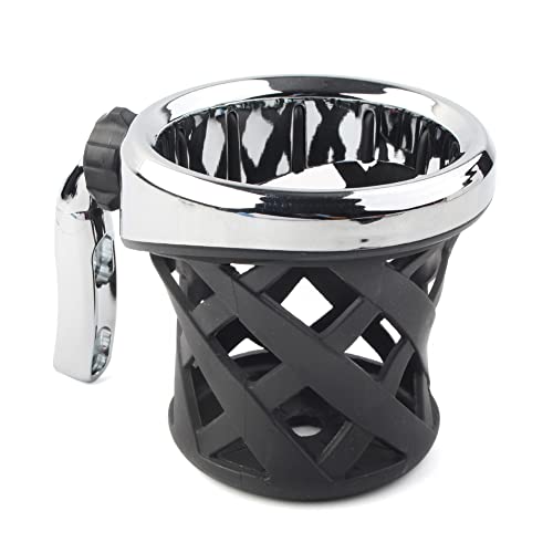 Cakievro Goldwing GL1800 Motorcycle Handlebar Cup Holder Drink Mounted for Honda Gold Wing GL 1800 Trike 2001-2021 F6B 2013-21 (Silver) - Image 5
