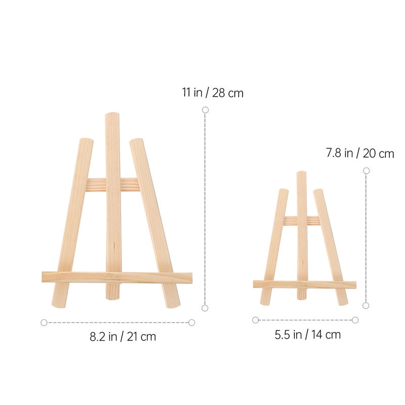 Wooden Folding Desktop Phone Tablet Stand Tripod Compact Portable Bracket - Image 3