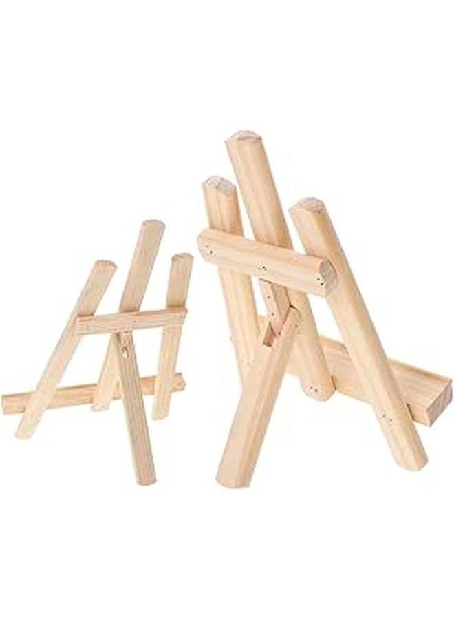 Wooden Folding Desktop Phone Tablet Stand Tripod Compact Portable Bracket - Image 1