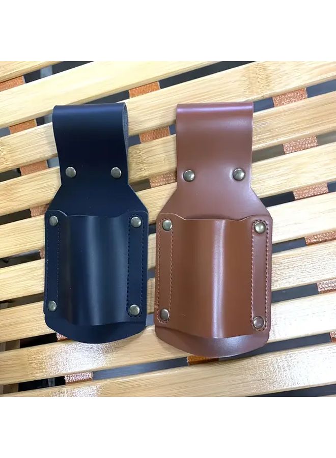 Brown Outdoor Camping Hammer Storage Case Waist Axe Cover Knife Protection Tool - Image 5