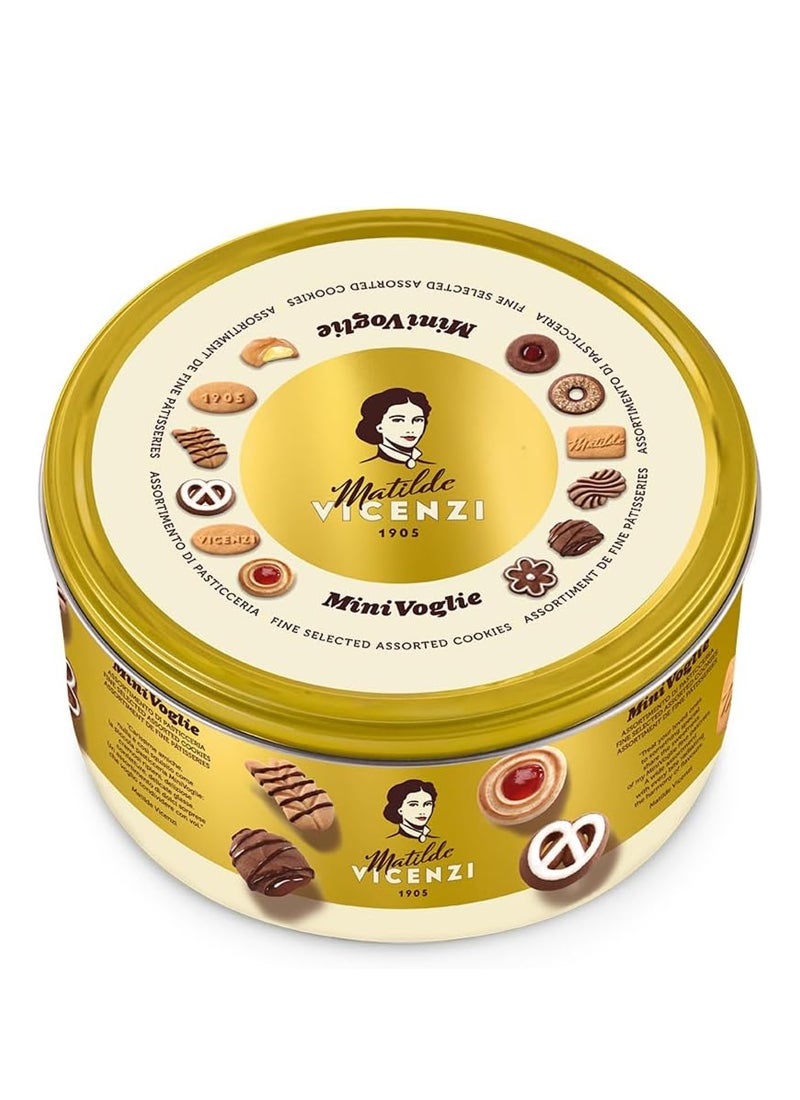 Vicenzi Minivoglie Italian Assortment Pastry Biscuits 500g - Image 1