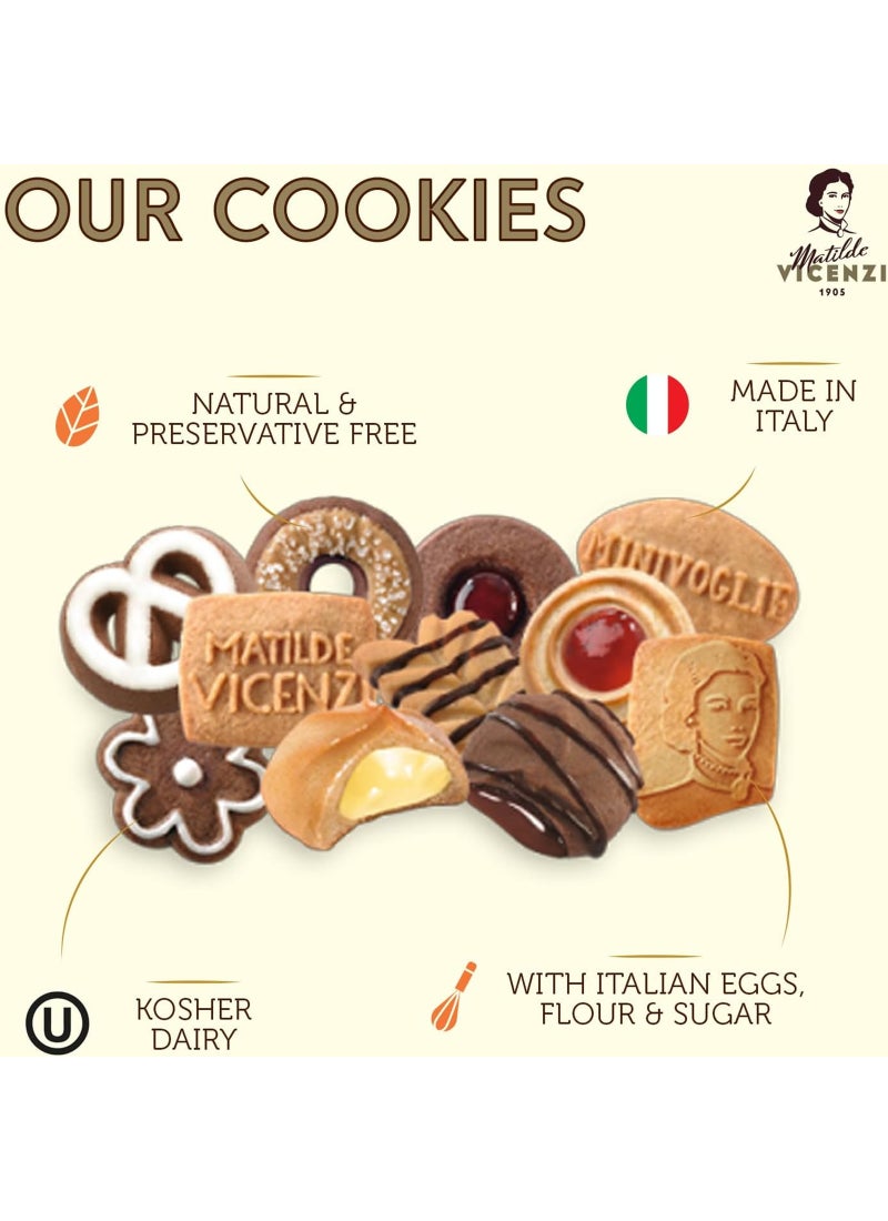 Vicenzi Minivoglie Italian Assortment Pastry Biscuits 500g - Image 2