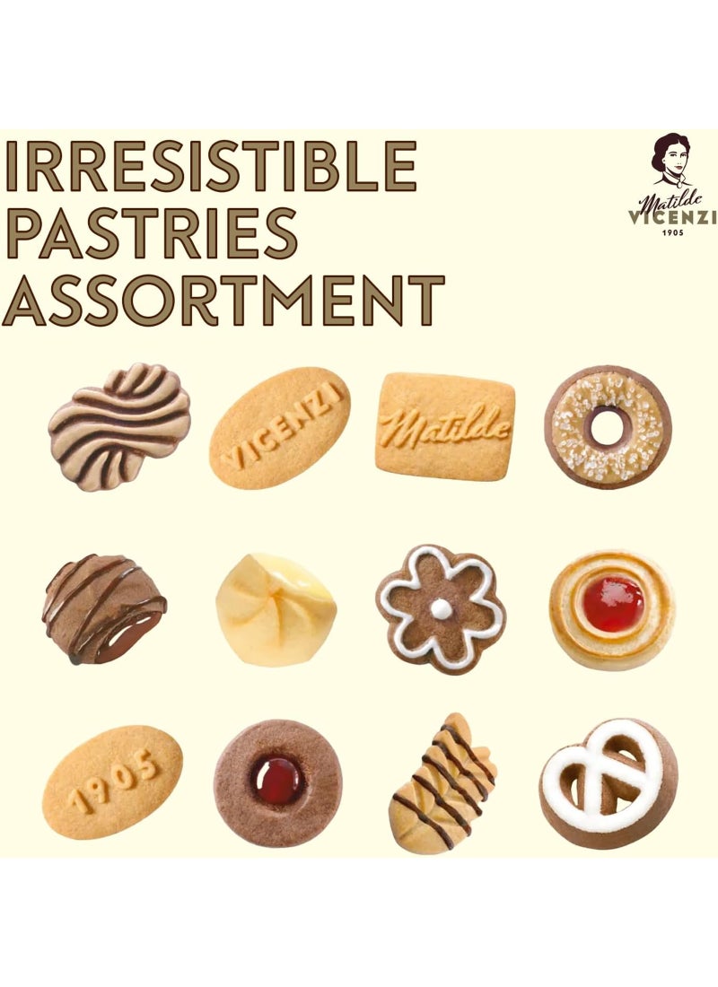 Vicenzi Minivoglie Italian Assortment Pastry Biscuits 500g - Image 3