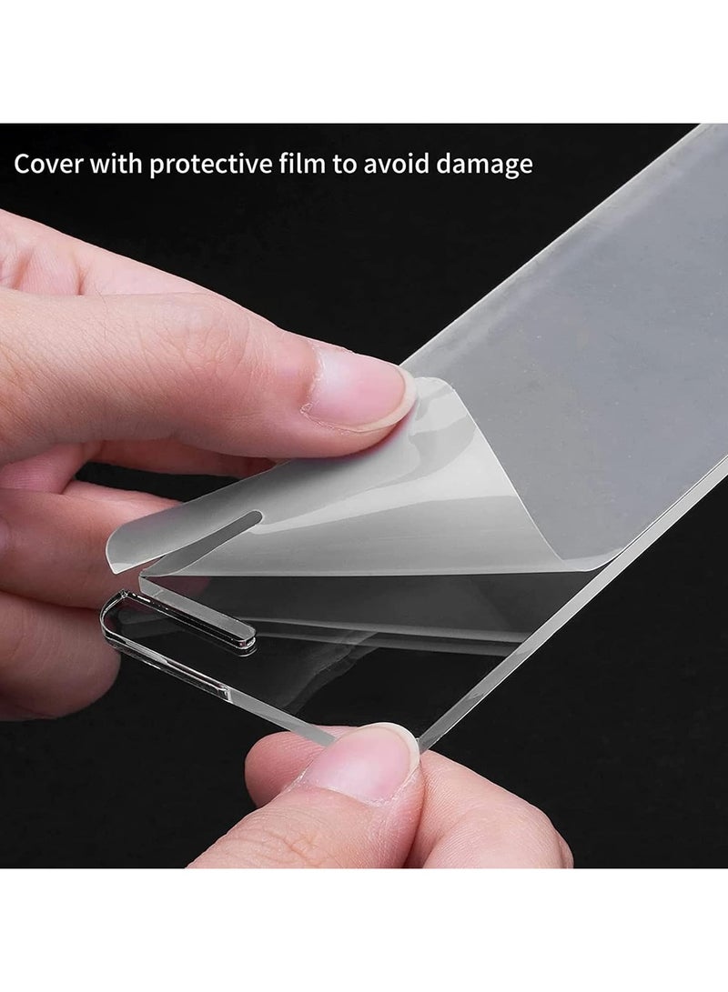 Raxoom Acrylic Display Riser Step Stand, 3 Tiers Clear Display Riser Perfume Organizer, Spice Rack, Display Shelves, Display Stand for Funko POPs, Collectibles, Toys, Action Figures, Perfume, Dessert - Image 4