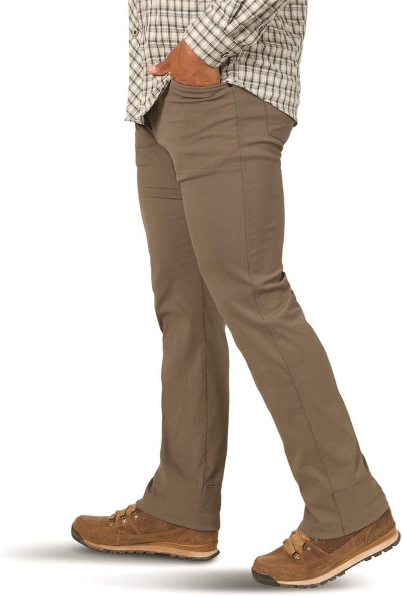 ATG by Wrangler Men's Synthetic Utility Pant - Quick Drying, UPF 30 Protection, Morel, 34W / 32L - Image 4