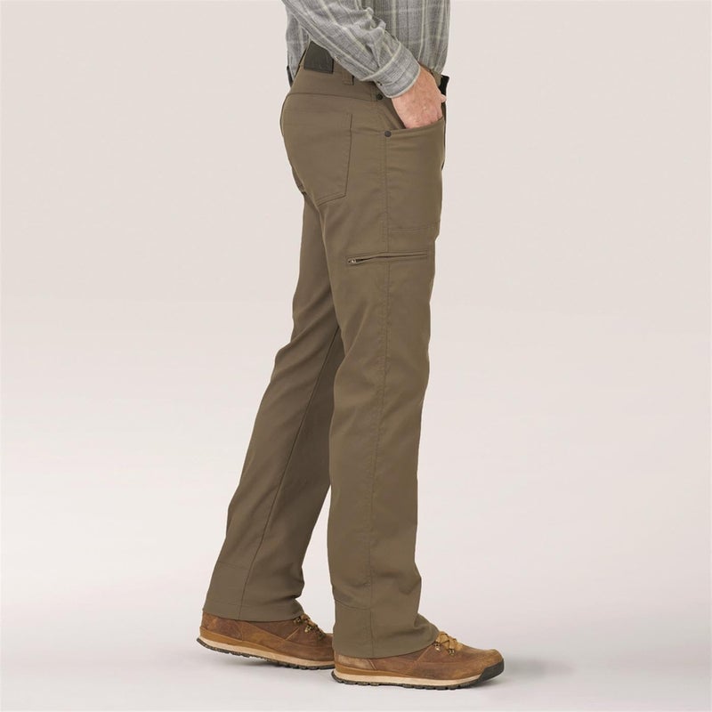 ATG by Wrangler Men's Synthetic Utility Pant - Quick Drying, UPF 30 Protection, Morel, 34W / 32L - Image 2