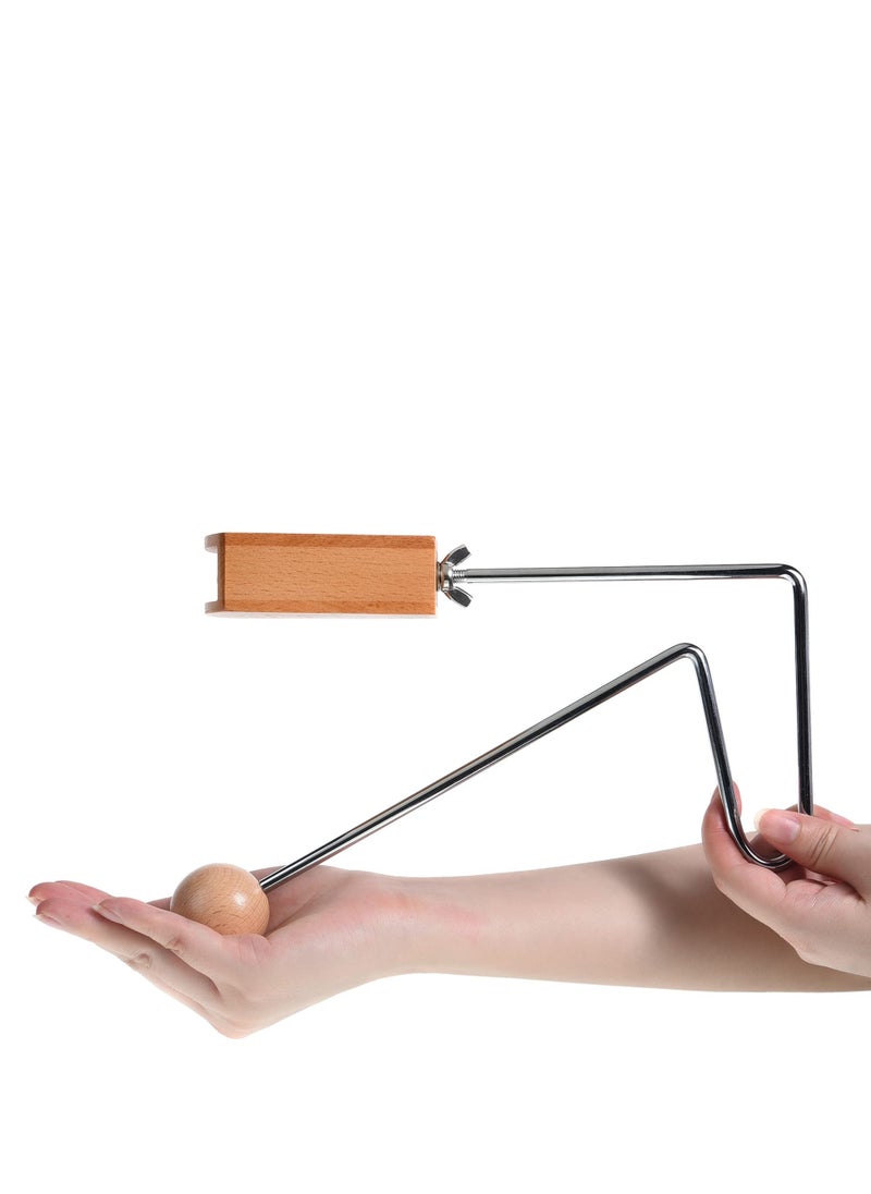 null - Vibraslap - Percussion Instrument Rotate the Sound Chamber and the Sound will Vary Easy to Carry Makes a Distinctive Chattering Sound - Image 1