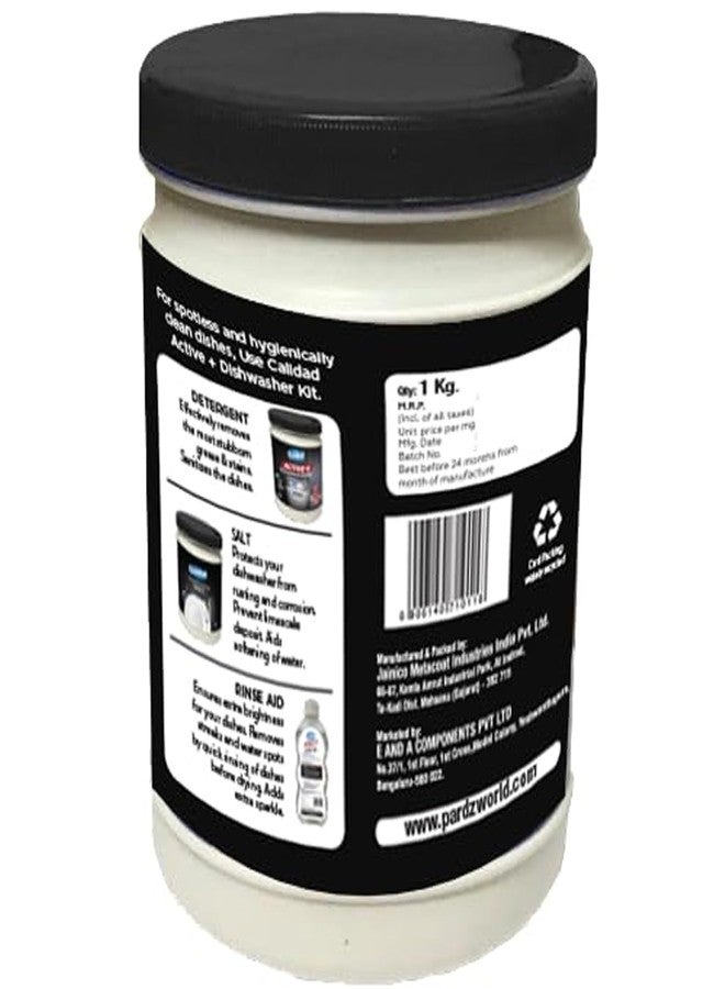 Calidad Dishwasher Detergent Active+ | Deep Clean with Pre Soaking Action | Economical Hard Water Formula | 1 Kg | Oil & Stain Remover for All Dishwashers. - Image 2