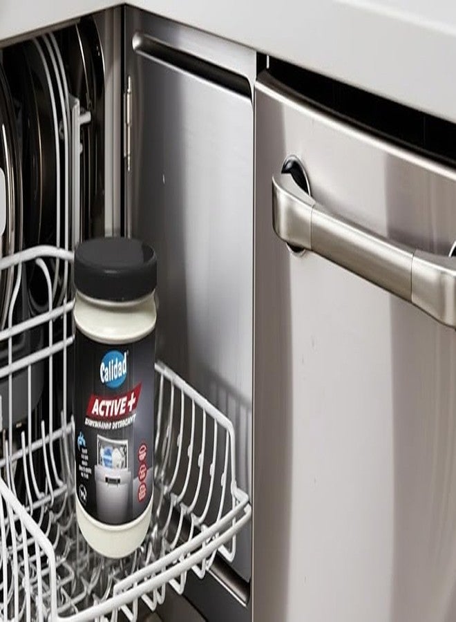Calidad Dishwasher Detergent Active+ | Deep Clean with Pre Soaking Action | Economical Hard Water Formula | 1 Kg | Oil & Stain Remover for All Dishwashers. - Image 5