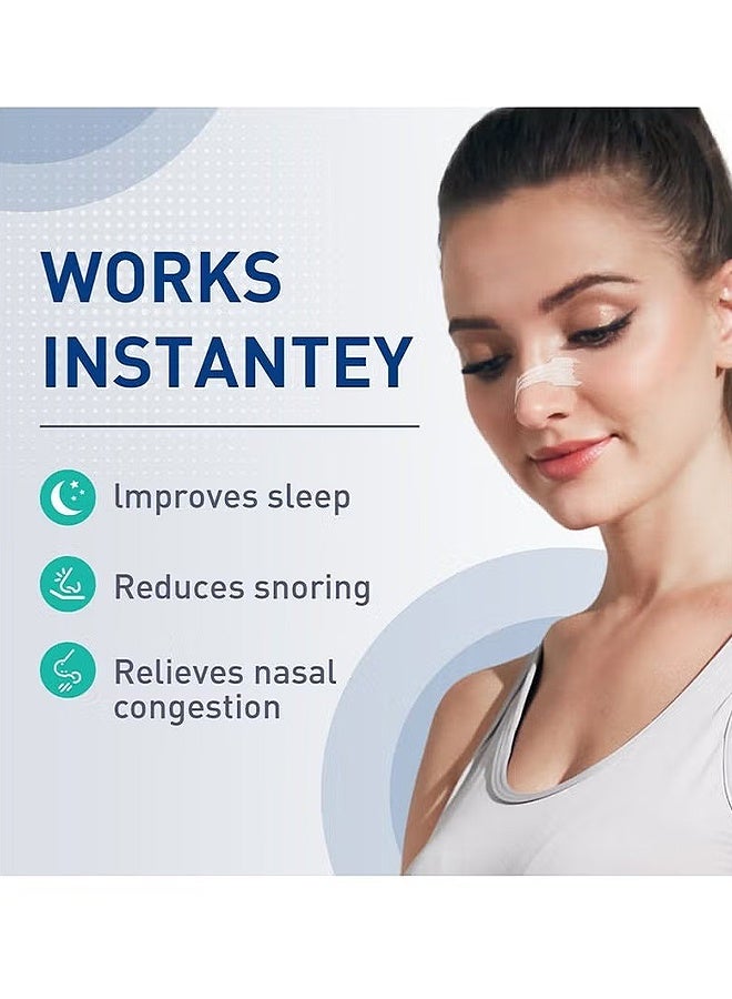 Breathe Right Anti-Snoring Breathing Nasal Strip Starter Kit (44 Counts) - Boost Oxygen, Reduce Snoring, Improve Sleep Quality - Sweat Resistant, Skin Safe Nasal Strips - Image 5