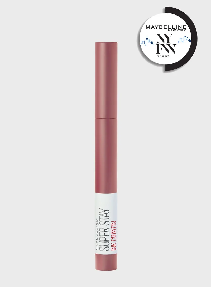 MAYBELLINE NEW YORK NYFW Superstay Lipstick + Superstay Crayon Saving @30%