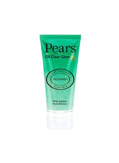 Pears Oil Clear Gentle Ultra Mild Daily Cleansing Facewash For Oil Free Matte Look Ph Balanced 100% Soap Free Pure Lemon Flower Extract 60G  - Image 1