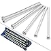NACX NACX 5Pcs Spring Steel Bender Set 1/4" 5/16" 3/8" 1/2" 5/8" for Copper, Aluminum and Thin Wall Steel Tubing  - Image 2
