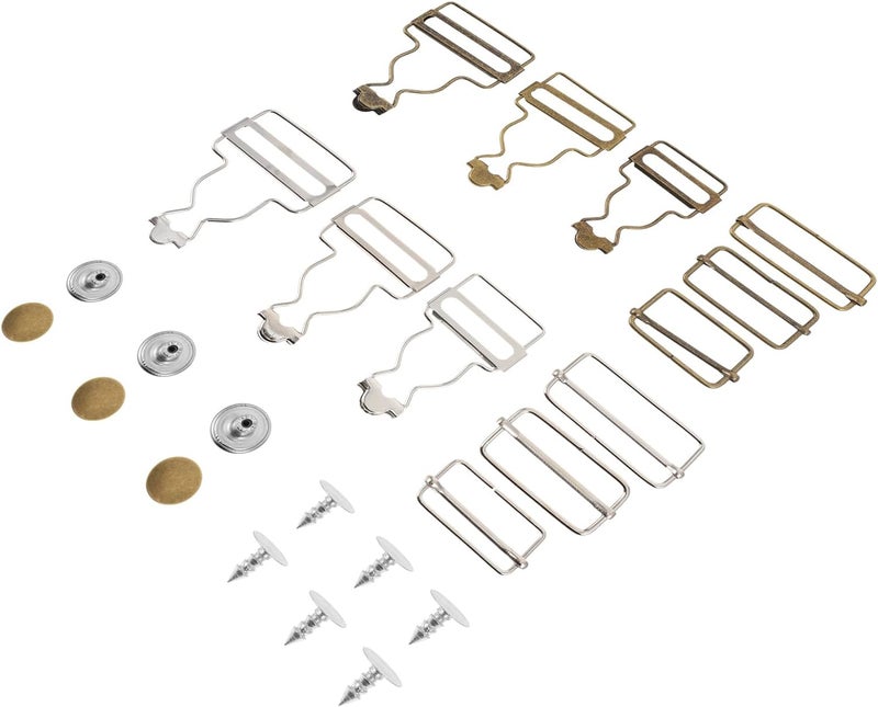 Size-sorted warehouse storage Metal Adjustable Suspender Buckles for Overalls, 3.2Cm Inner Diameter, 4 Sets with 2 Colors, Replacement Fasteners for Maternity and ’ Clothing, Sewing Craft Supplies, 2pcs Condition adaptive build Spec compliant trusted quality Multiple design variants Small apartment fit Balanced structure General purpose premium build Ready-to-ship local stock Various size alternatives All-season available stock Global easy assemble picks Quick available purchase options Low dust buildup Regular scheduled transit Upgraded quality Simple multifunctional build Long term use design Elegant multi-option build Cross part assemble fit Diverse requirement fit General need oriented design Trendy varied sizing alternatives Pre-sale confirmed stock Simple practical structure Multiple options - Image 1