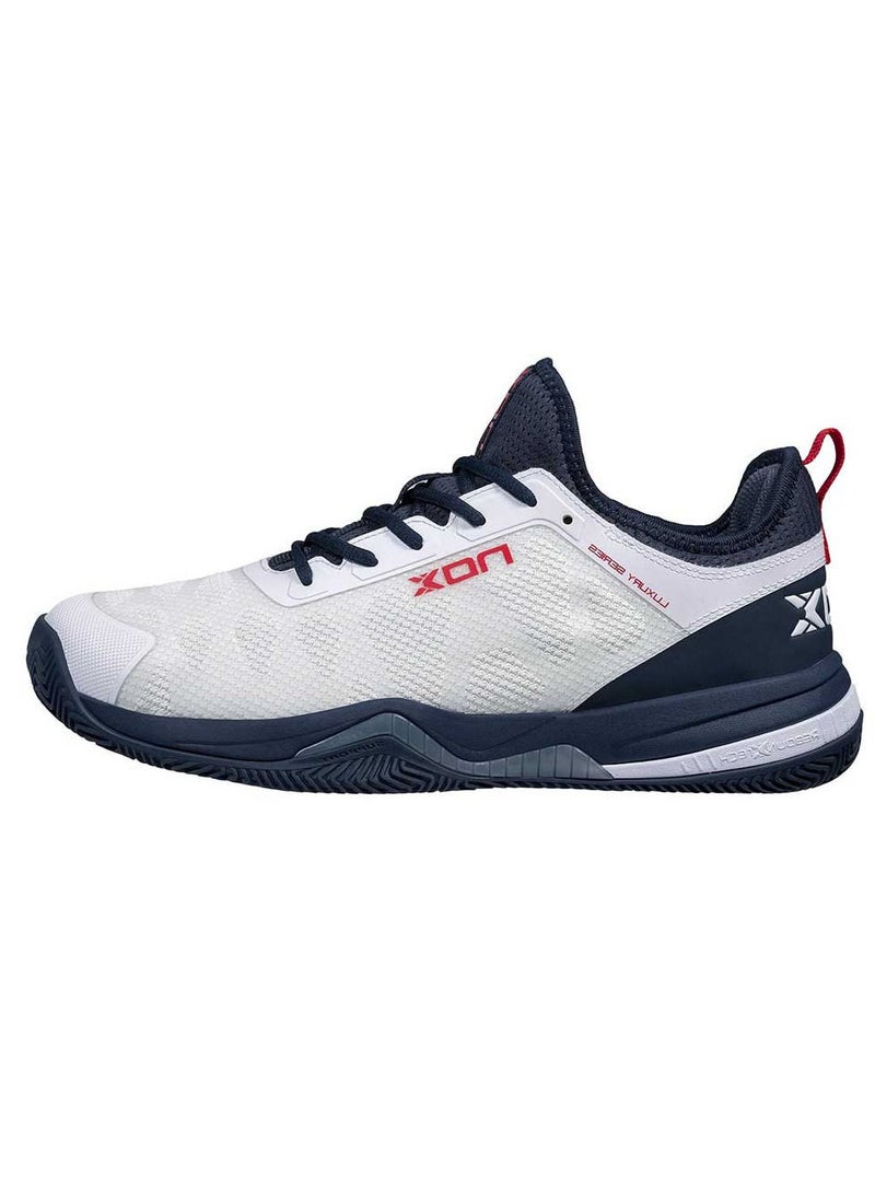 NOX - Lux Nerbo White/Navy Padel Shoes - Image 1