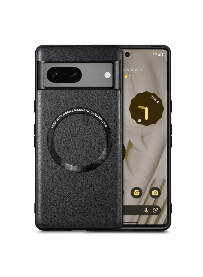 S-TOP Case For Google Pixel 6 Pro Solid Color Leather Skin Back Cover Phone Case - Image 1