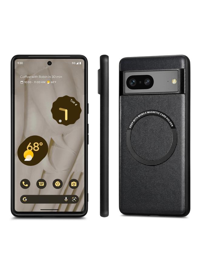 S-TOP Case For Google Pixel 6 Pro Solid Color Leather Skin Back Cover Phone Case - Image 2