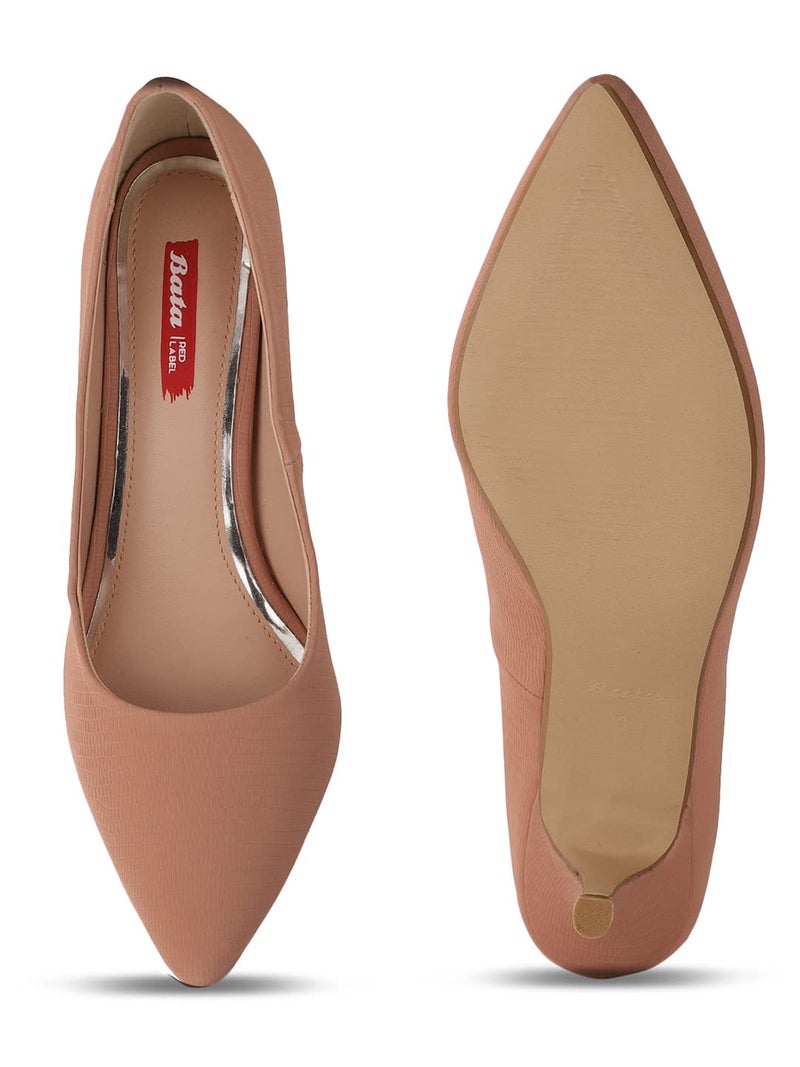 Bata Womens Woody Pump Heels, (7515065), UK 6 Pink - Image 4