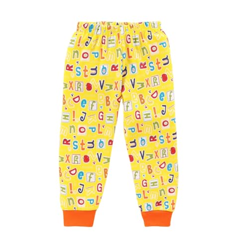EIO Unisex Cotton Pajama Pants for Boys & Girls Combo Pack of 5 | Kids & Baby Soft Sleepwear Pyjamas Combo Pack | Toddler Breathable Nightwear Bottoms (Multicolour, 3-4 Y) - Image 2