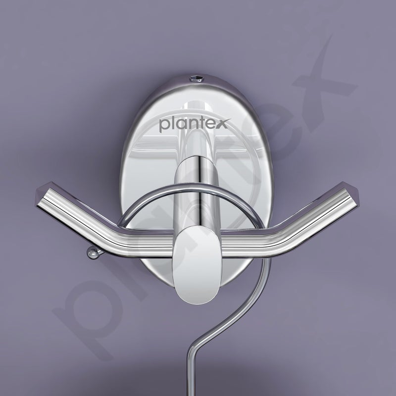 Plantex 304 Grade Stainless Steel Hooks for Hanging Clothes and Towels in Bathroom/Living Room/Bathroom Accessories - Olive (Chrome) - Image 5