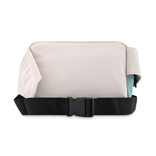 Fastrack Colorblock Nylon Waist Bag for Men & Women | Stylish Travel Fanny Pack | Adjustable Waist Strap | Multiple Zippered Compartments | Lightweight & Durable Casual Bag - Image 5