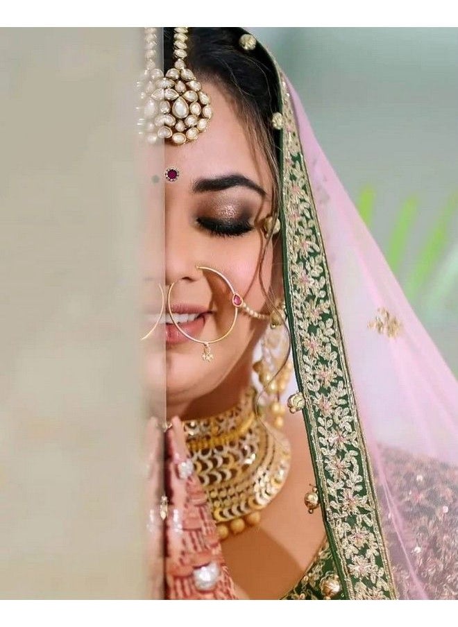 VAMA ملصق بيندي حجري للبنات من Fashions Pottu Kumkum Sindoor Bindee، بيندي حجري عنابي للنساء (مقاس 6 مم، 60 حجر بيندي بني)  - Image 4