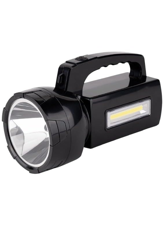 GLOBEAM GLOBEAM Kisan 7700 ABS Plastic Rechargeable Torch with Long Range Focus Light and Long Hours Back  - Image 1