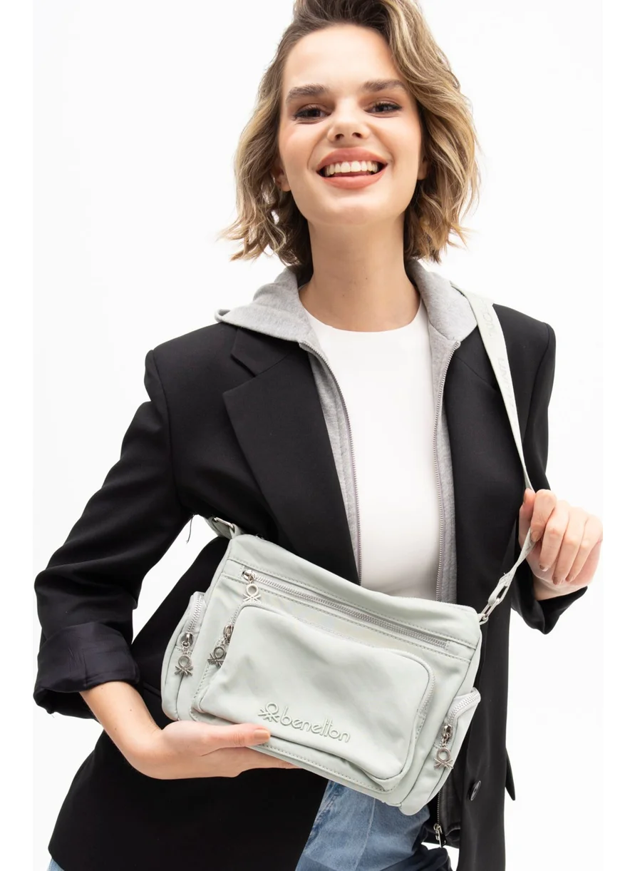 يونايتد كولورز أوف بينتيون Benetton Women's Crossbody Bag Water Green BNT1183