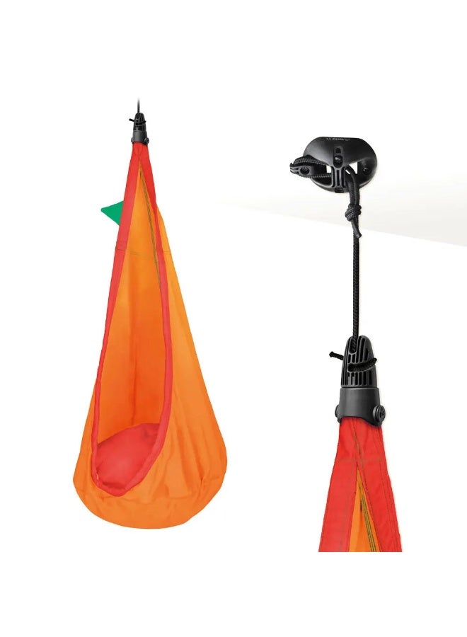 LA SIESTA Joki Indoor Kids Hanging Nest with Suspension Kit (Foxy) - Image 1