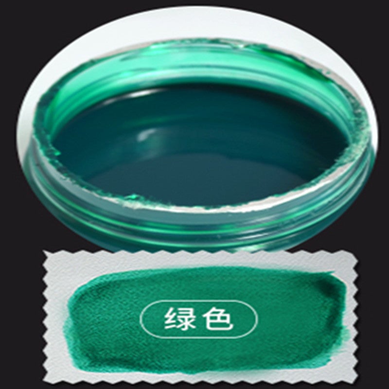 Leather Dye Repair Cream Sofa Jacket Restorer Black Shoe Polish Green color paste [can be modified to fill wear scratches]] 